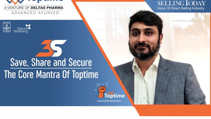 3S Save, Share and Secure The Core Mantra Of Toptime
