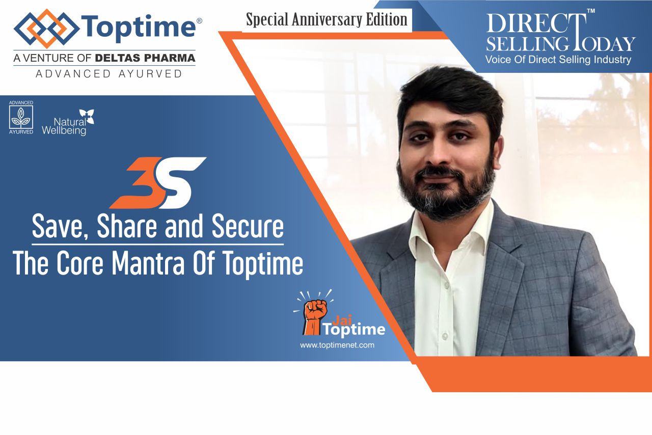 3S Save, Share and Secure The Core Mantra Of Toptime