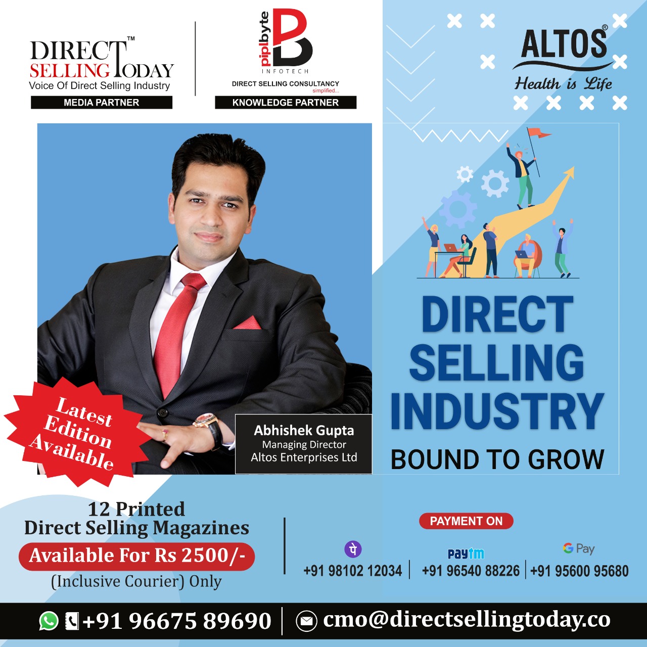 DIRECT SELLING INDUSTRY BOUND TO GROW
