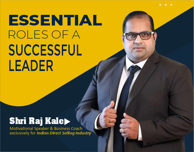 Motivational Speaker and Business Coach exclusively for Indian Direct Selling Industry Raj Kale